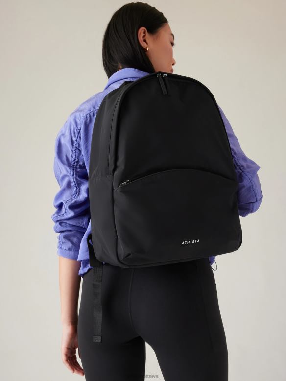 Athleta All About Backpack Women Black Accessories VHFL2984