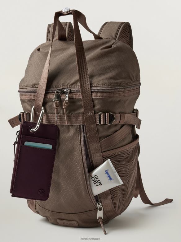 Athleta Excursion Backpack Women Pyrite Accessories VHFL2995