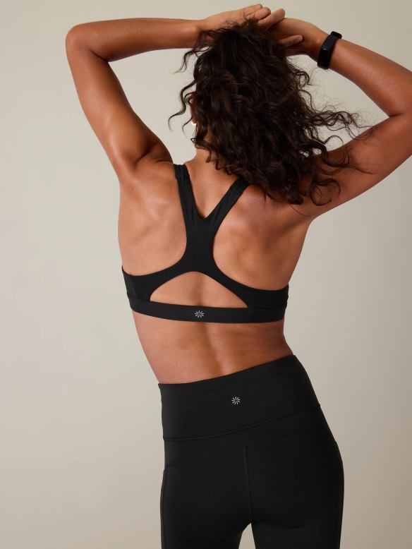 Athleta Ultimate Bra A-C Women Black Bras & Underwear | VHFL2660