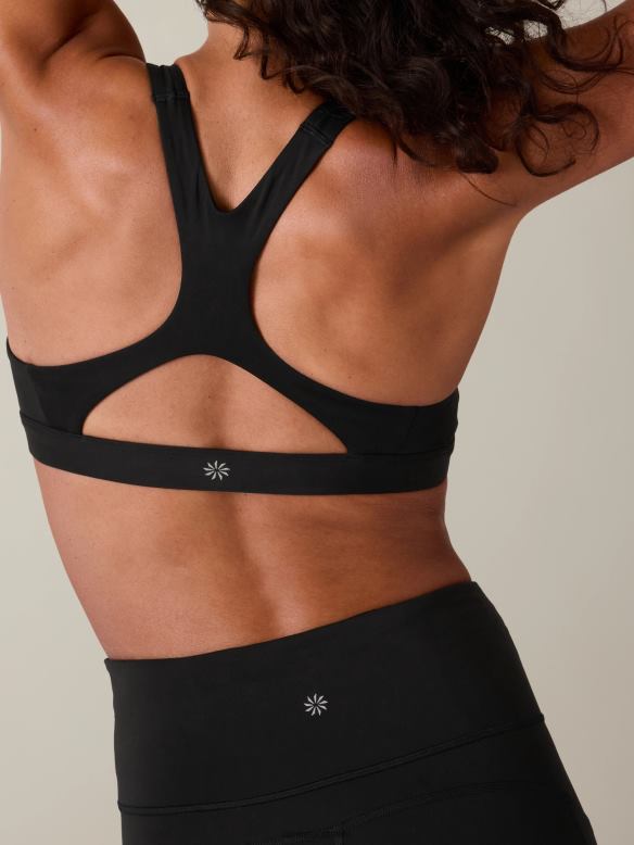 Athleta Ultimate Bra A-C Women Black Bras & Underwear | VHFL2660