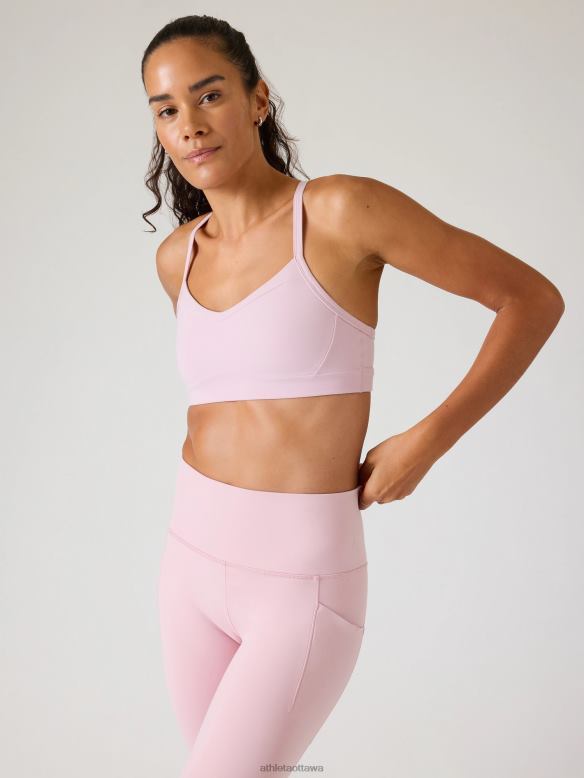 Athleta Vital Bra A-C Women Begonia Bras & Underwear | VHFL2727