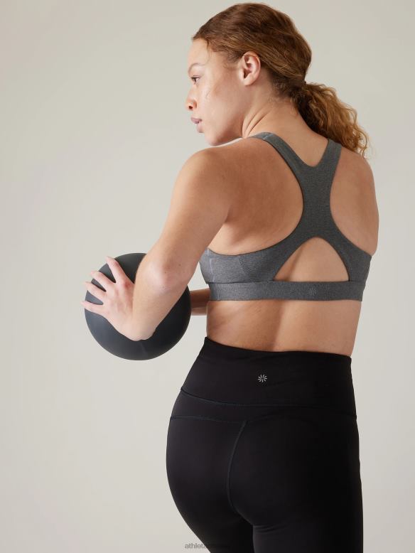 Athleta Ultimate Bra D-DD+ Women Grey Heather Bras & Underwear | VHFL2656