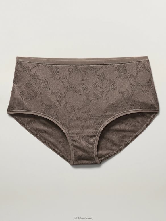 Athleta Ritual Boyshort Underwear Women Pyrite Lace Bras & Underwear | VHFL2642