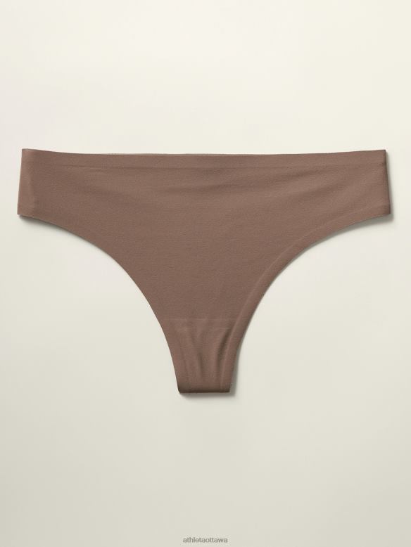 Athleta Ritual Thong Underwear Women Pyrite Bras & Underwear | VHFL2706