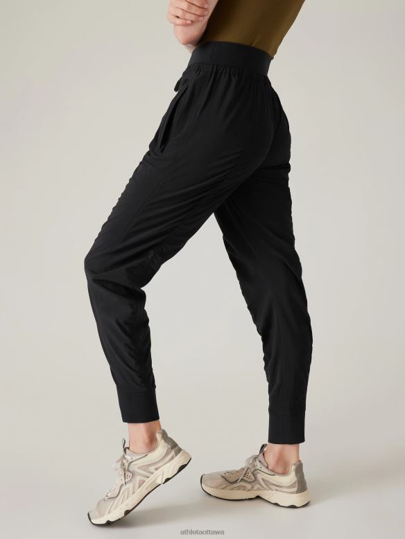 Athleta Attitude Jogger Women Black Clothing VHFL2145