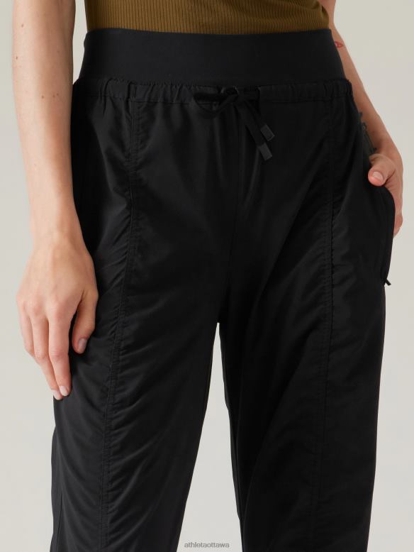 Athleta Attitude Jogger Women Black Clothing VHFL2145