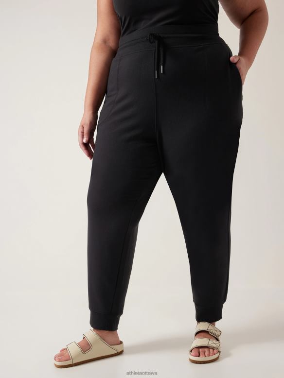 Athleta Balance Jogger Women Black Clothing VHFL212