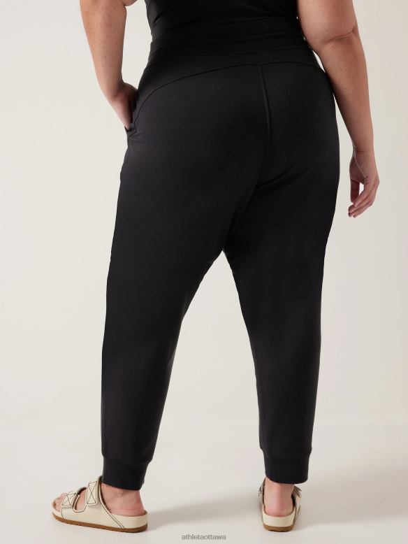 Athleta Balance Jogger Women Black Clothing VHFL212