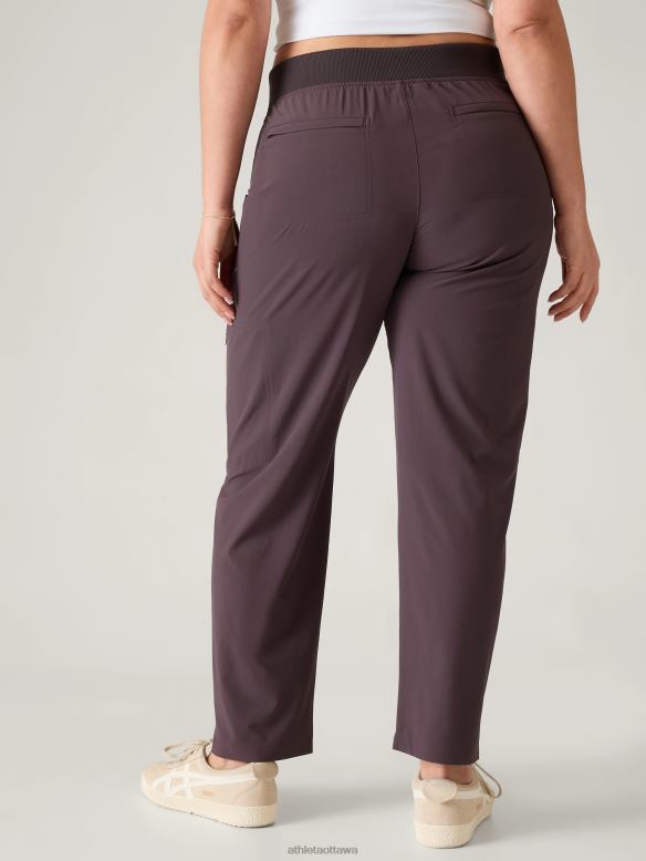 Athleta Brooklyn Ankle Utility Pant Women Shale Clothing VHFL23