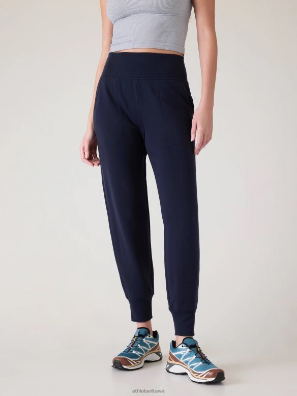 Athleta Coaster Luxe Jogger Women Navy Clothing VHFL270