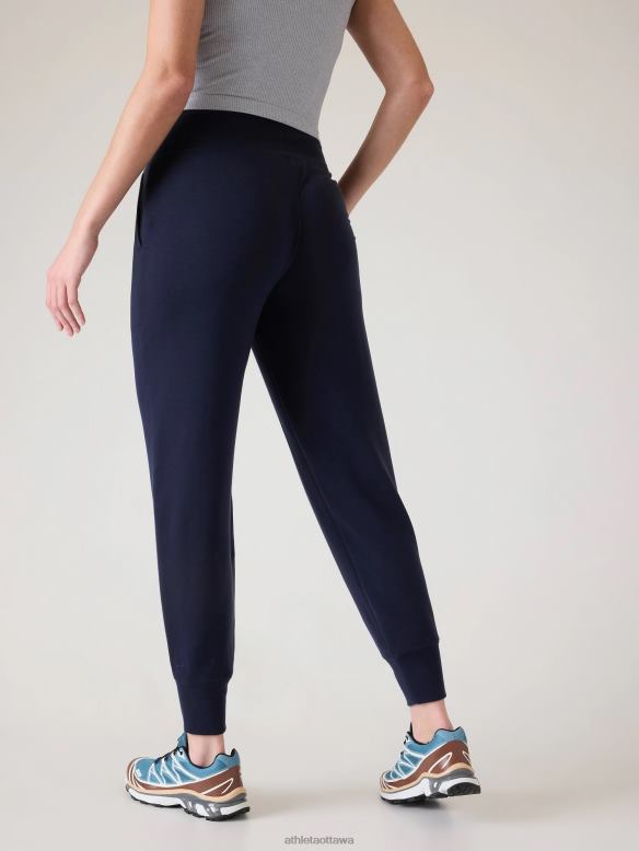 Athleta Coaster Luxe Jogger Women Navy Clothing VHFL270