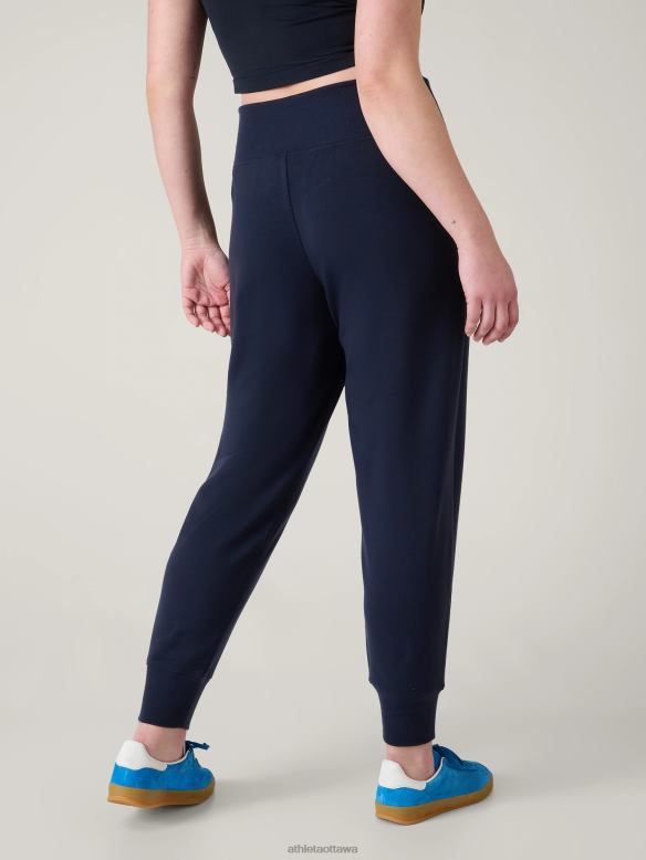 Athleta Coaster Luxe Jogger Women Navy Clothing VHFL270