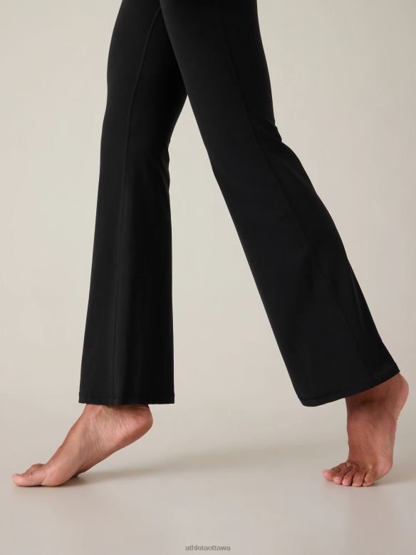 Athleta Elation Flare Pant Women Black Clothing VHFL2176