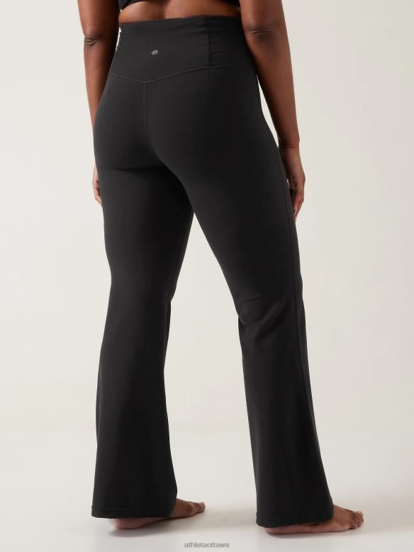 Athleta Elation Flare Pant Women Black Clothing VHFL2176