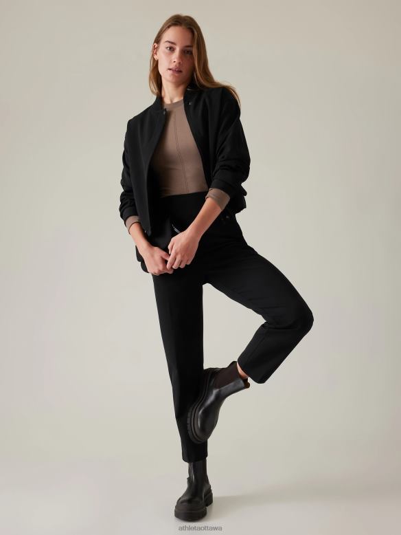 Athleta Endless High Rise Pant Women Black Clothing VHFL24