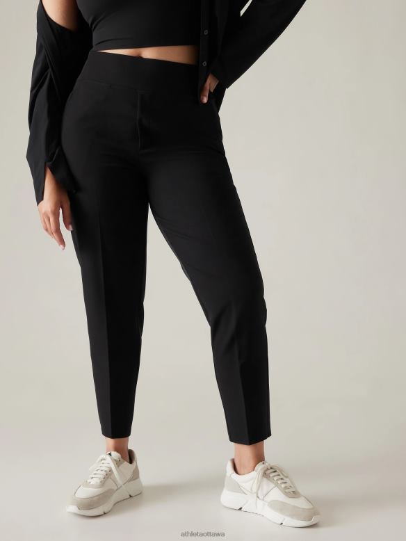 Athleta Endless High Rise Pant Women Black Clothing VHFL24