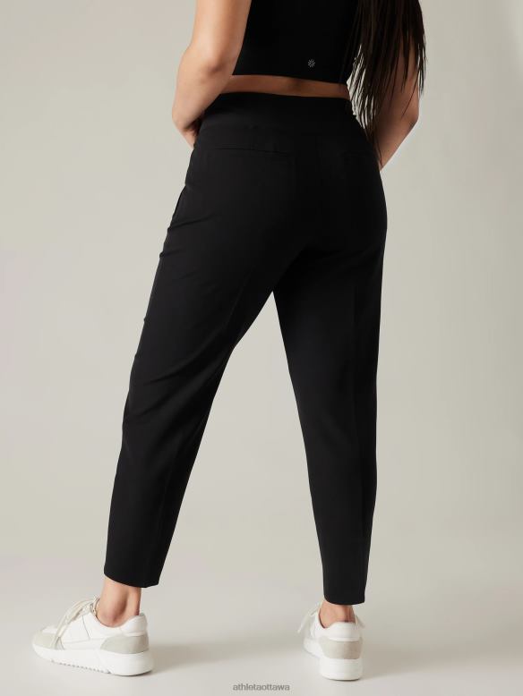 Athleta Endless High Rise Pant Women Black Clothing VHFL24