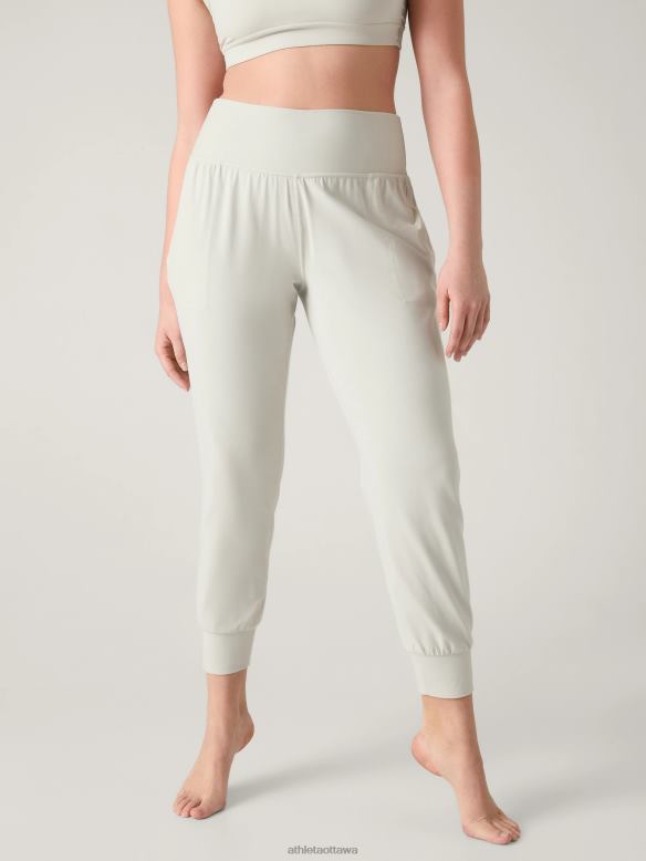 Athleta Salutation Jogger Women Abalone Grey Clothing VHFL265