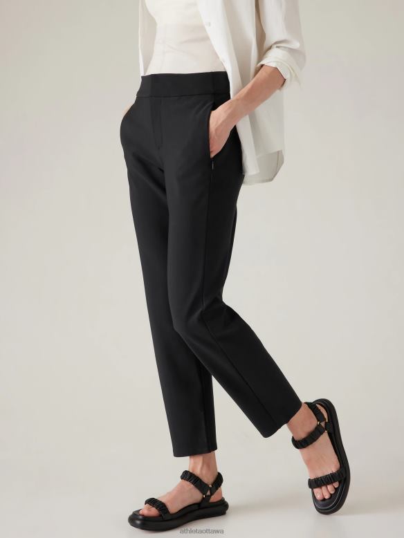 Athleta Stellar Trouser Women Black Clothing VHFL2123