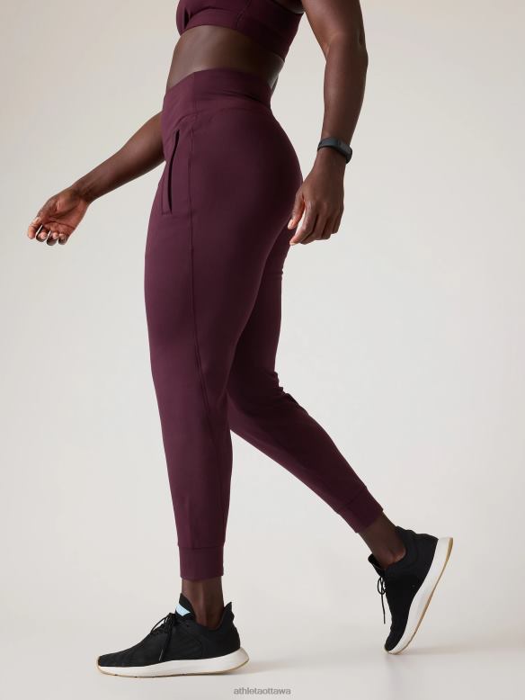 Athleta Unstoppable Jogger Women Spiced Cabernet Clothing VHFL2120