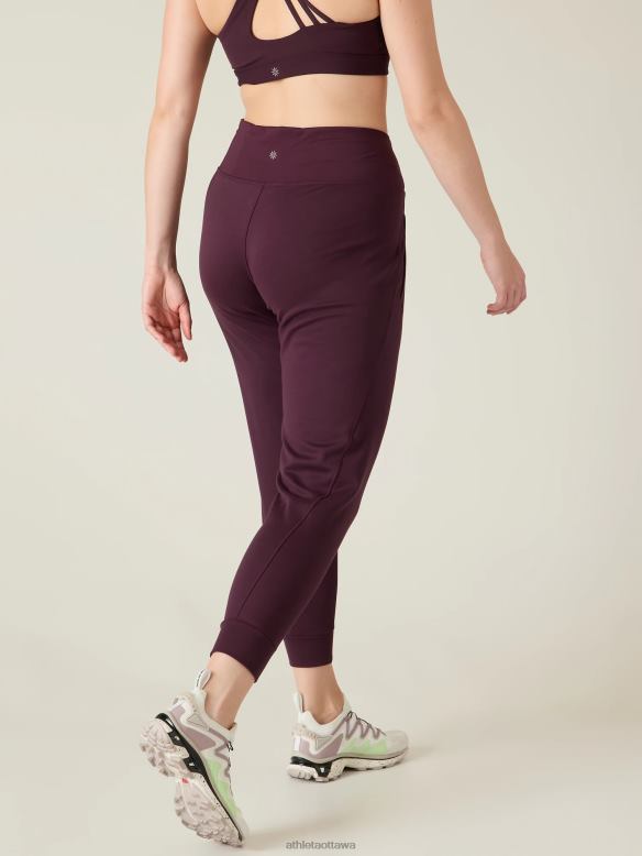 Athleta Unstoppable Jogger Women Spiced Cabernet Clothing VHFL2120