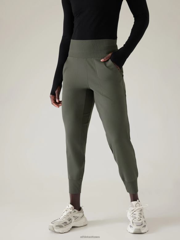 Athleta Venice Mid Rise Jogger Women Hematite Grey Clothing VHFL2107