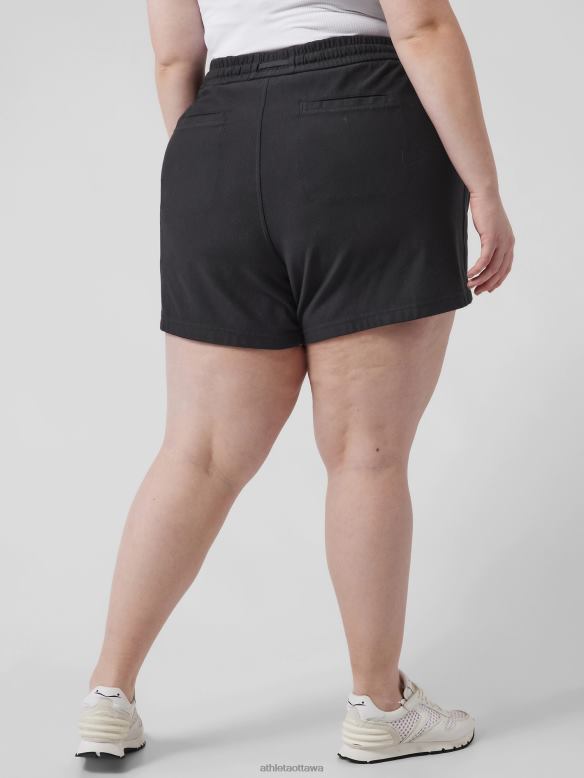 Athleta Farallon Short Women Black Clothing VHFL259