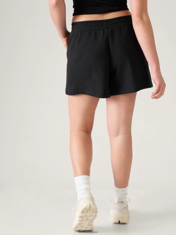 Athleta Retroterry Short Women Black Clothing VHFL2160