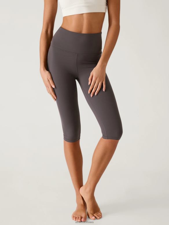 Athleta Elation Crop Women Shale Clothing VHFL2163