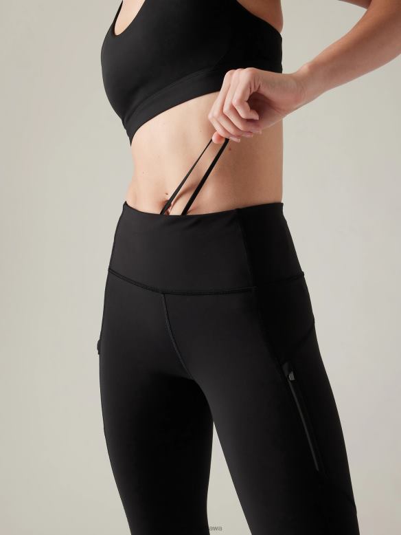 Athleta Rainier Tight Women Black Clothing VHFL2121