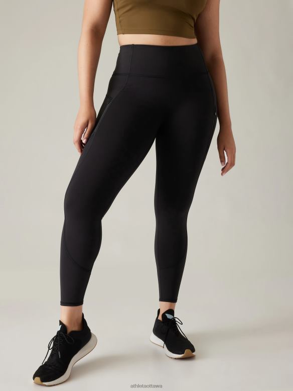 Athleta Rainier Tight Women Black Clothing VHFL2121