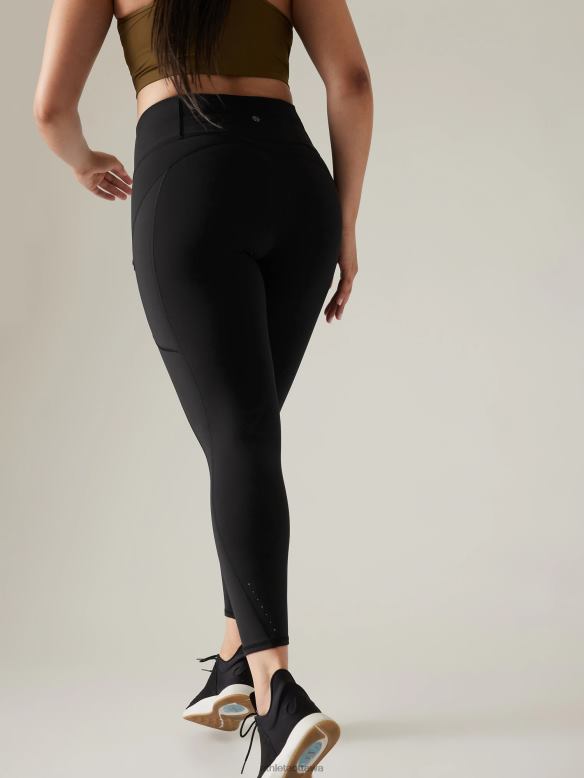 Athleta Rainier Tight Women Black Clothing VHFL2121