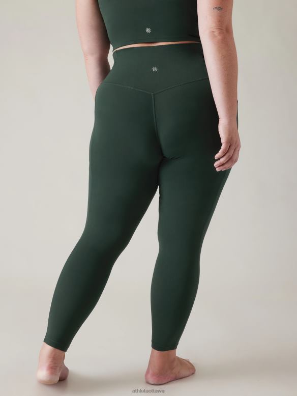 Athleta Salutation Stash Tight Women Seaweed Snack Clothing VHFL228