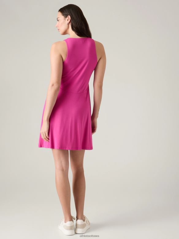 Athleta Santorini Thera Dress Women Iceplant Pink Clothing VHFL2765