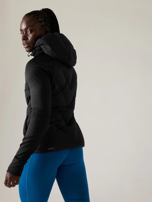 Athleta Inlet Jacket Women Black Clothing VHFL2552