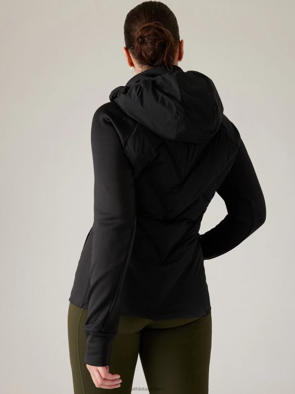 Athleta Inlet Jacket Women Black Clothing VHFL2552