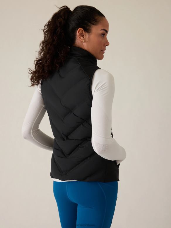 Athleta Inlet Vest Women Black Clothing VHFL2584