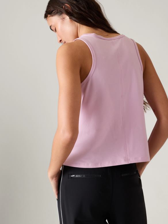 Athleta Essential Tank Women Begonia Clothing VHFL2188