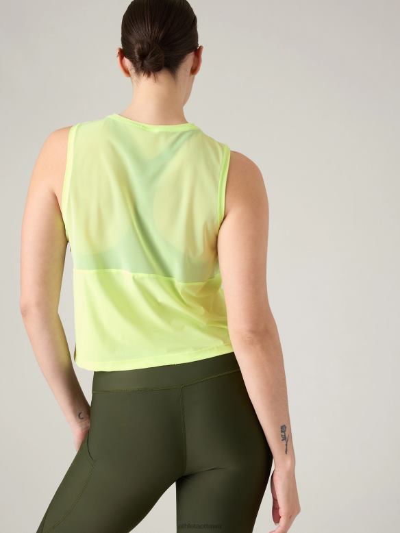 Athleta Ultimate Muscle Tank Women Aloe Clothing VHFL2224