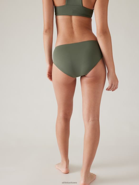 Athleta Clean Full Swim Bottom Women Deep Fern Swimwearwear VHFL2931