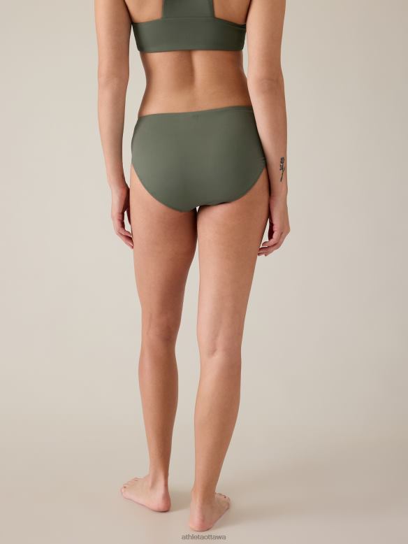 Athleta Clean Full Swim Bottom Women Deep Fern Swimwearwear VHFL2931