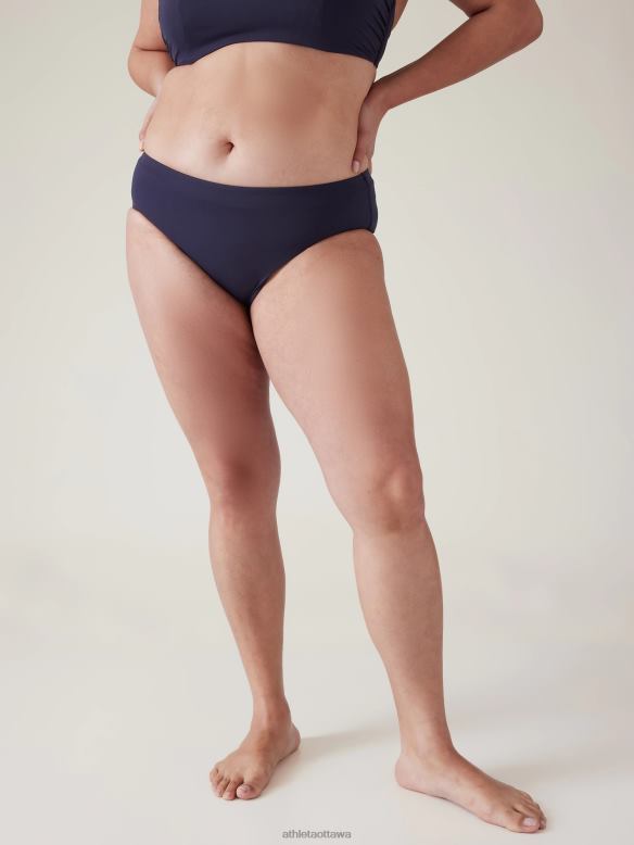 Athleta Clean Full Swim Bottom Women Dress Blue Swimwearwear VHFL2838