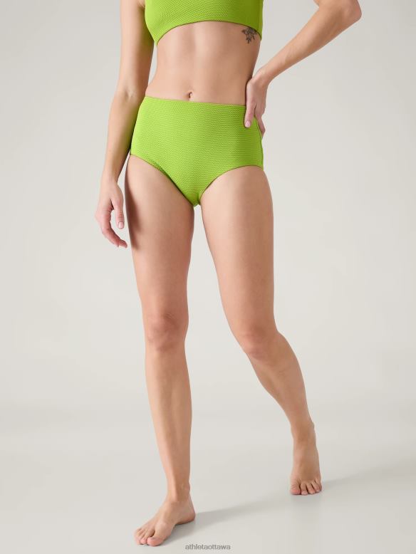 Athleta High Waist Swim Bottom Women Flora Swimwearwear VHFL2827