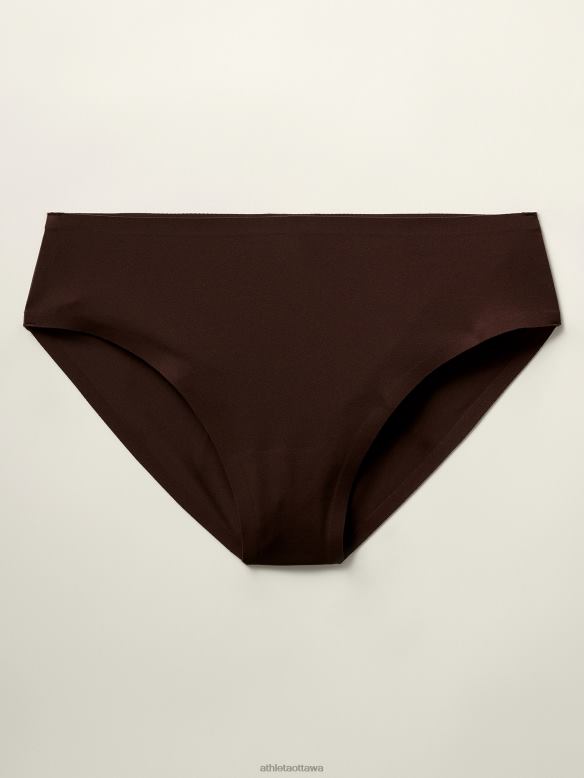 Athleta Ritual Bikini Underwear Women Toasted Brown Swimwearwear VHFL2707