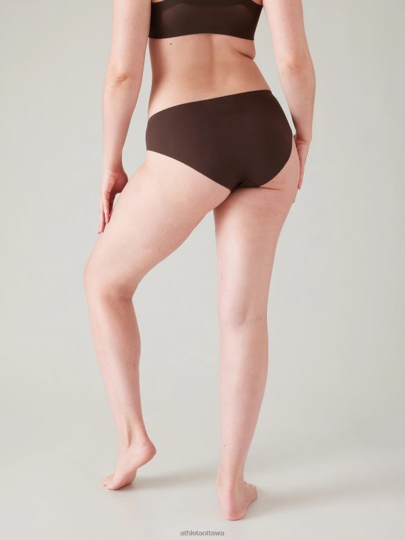 Athleta Ritual Bikini Underwear Women Toasted Brown Swimwearwear VHFL2707